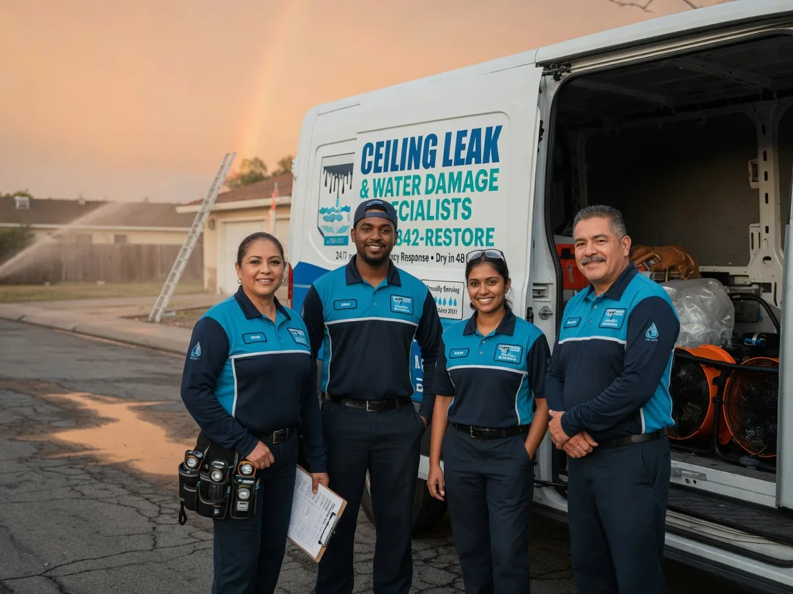 Ceiling Leak Cleanup company in Wayne, MI